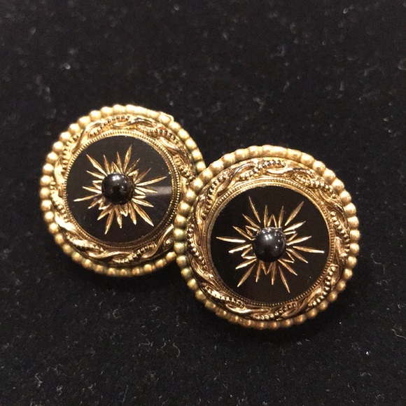 Original by Robert Black Sunburst Brooch set - Picture 3 of 5